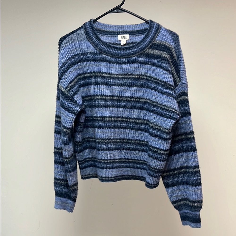 Blue Striped Ana Sweater